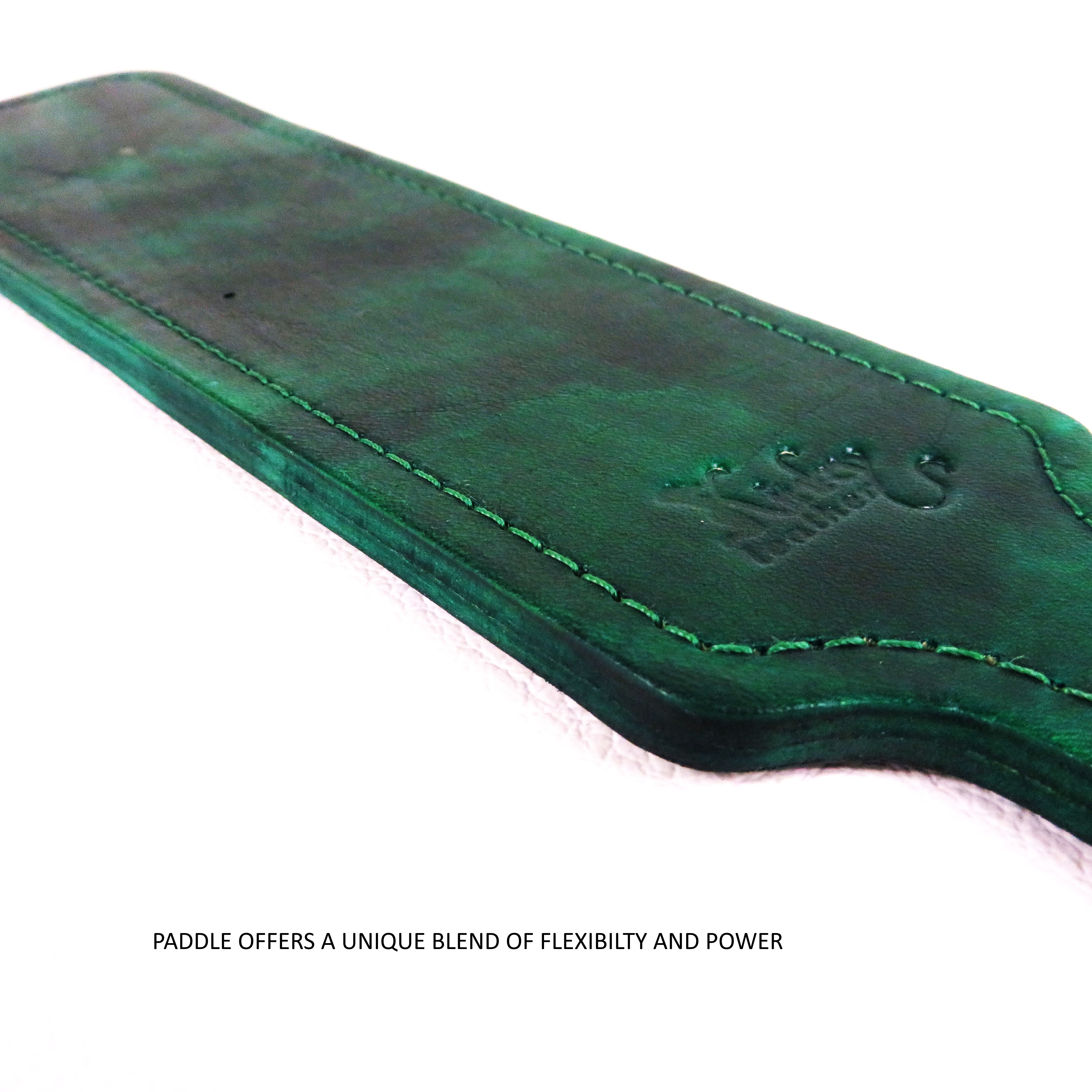 Elegant Handmade Paddle – Leather BDSM Toy for Couples