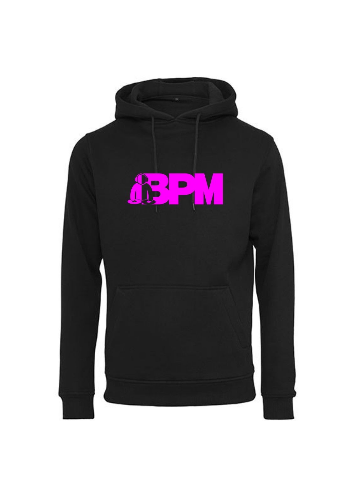 Black and Pink "BPM" Hoodie