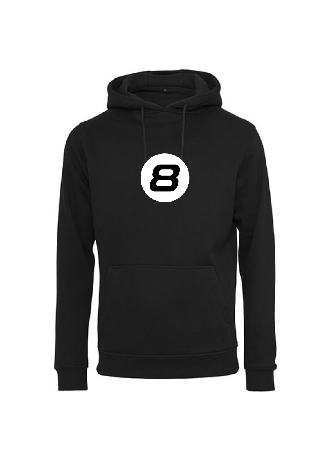 "8 Ball" Black Hoodie