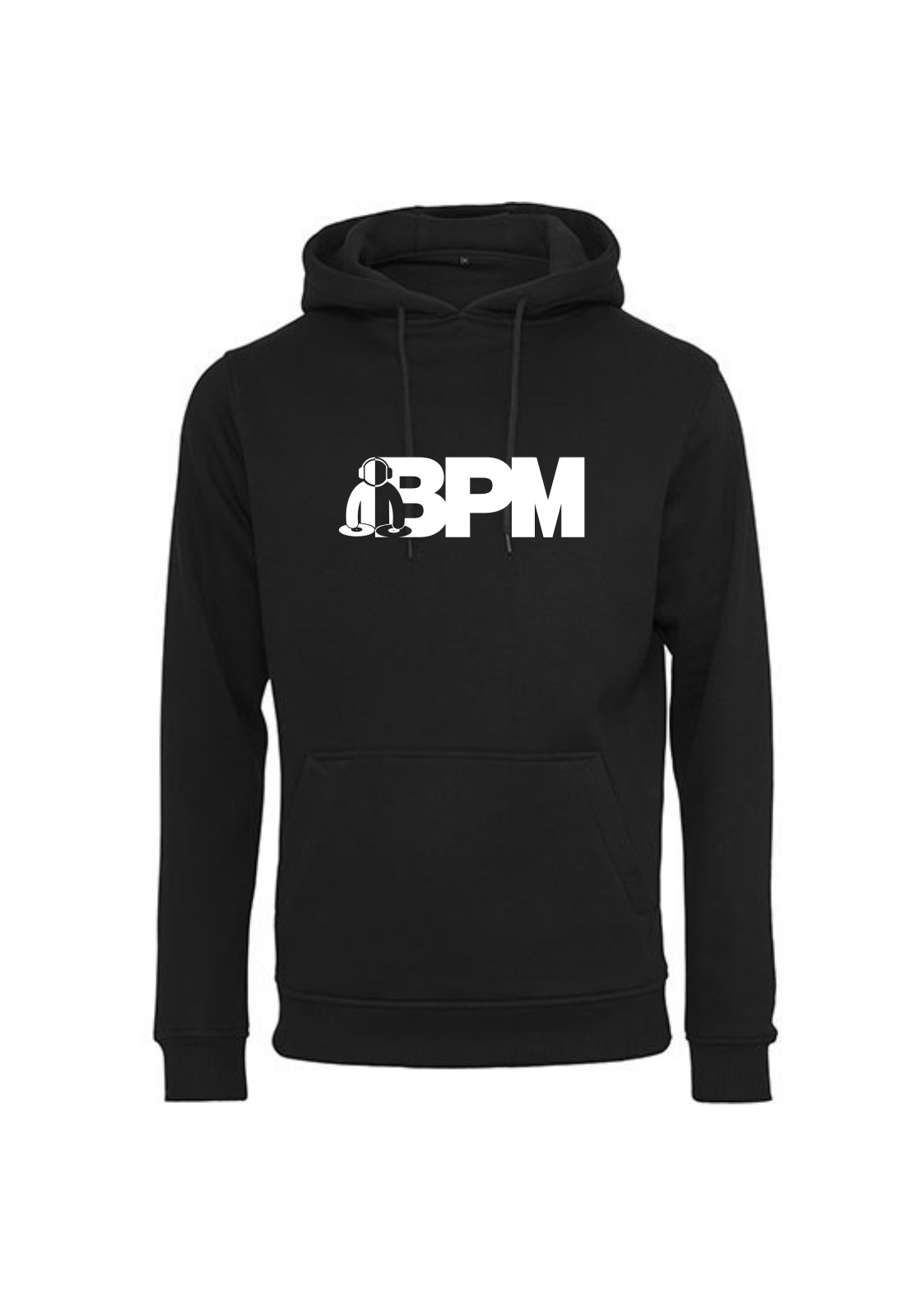 Black and White "BPM" Hoodie