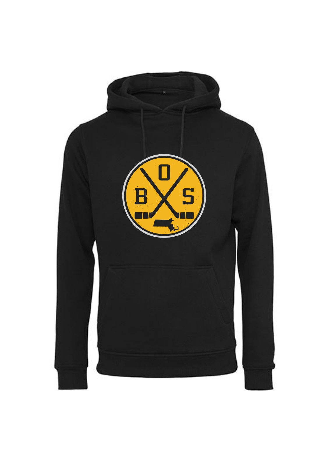Boston Hockey Black Hoodie