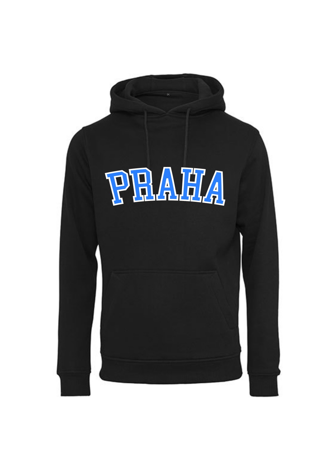 Praha Classic Black/Blue Hoodie