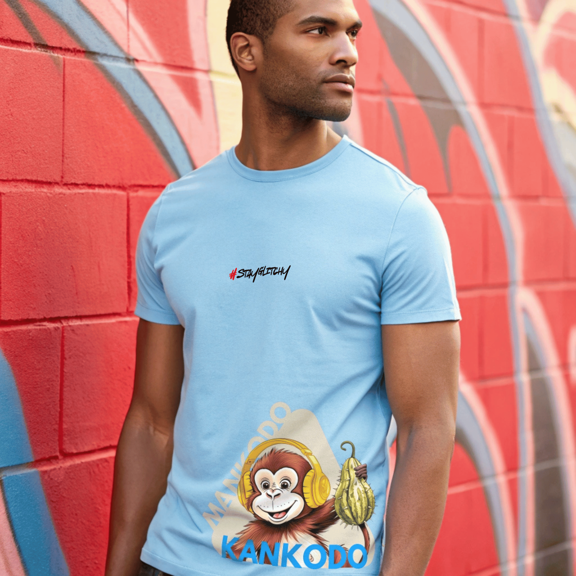 Mankodo Kankodo Men's Graphic T-Shirt