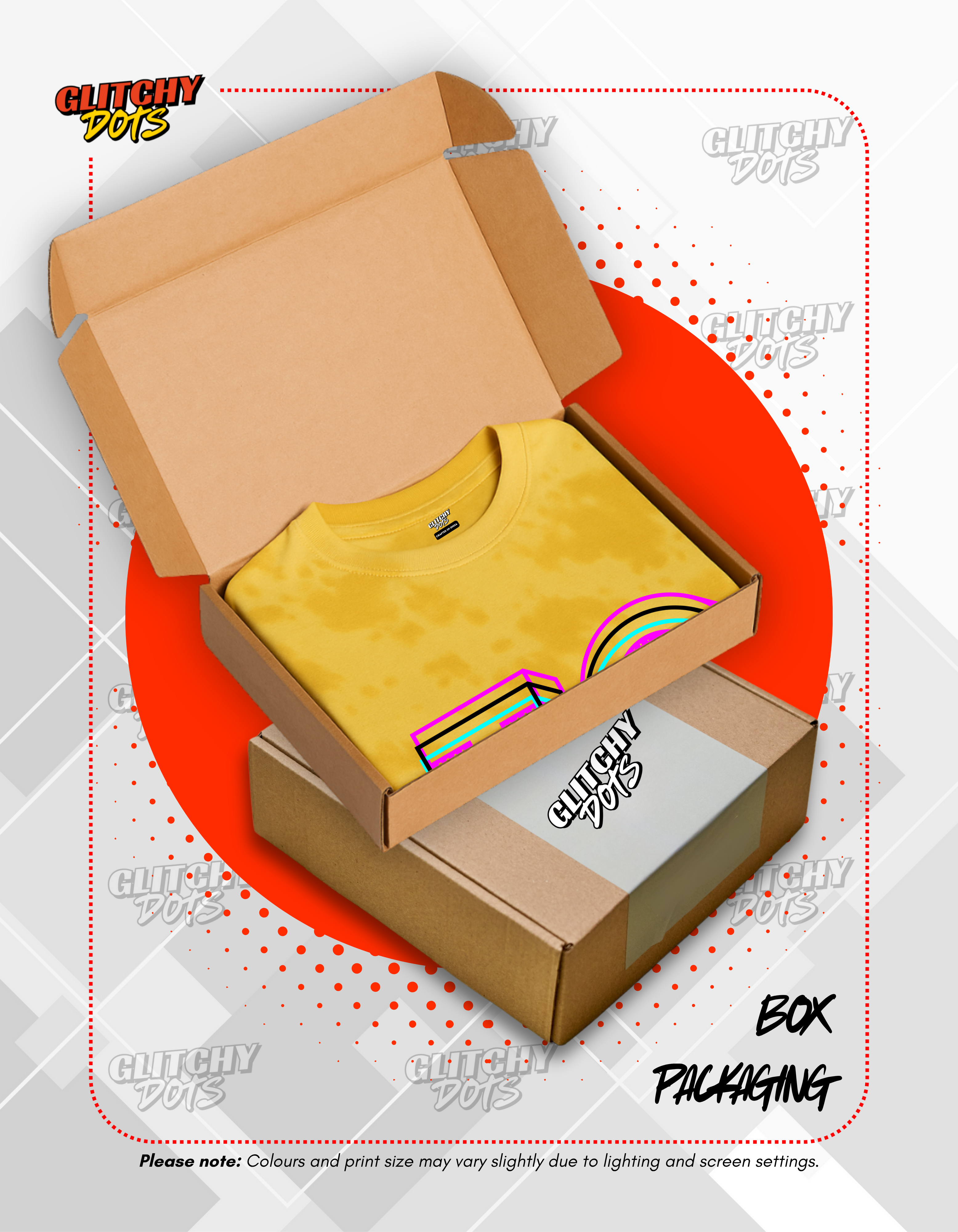 TOKA Yellow Oversized Men Graphic T-shirt