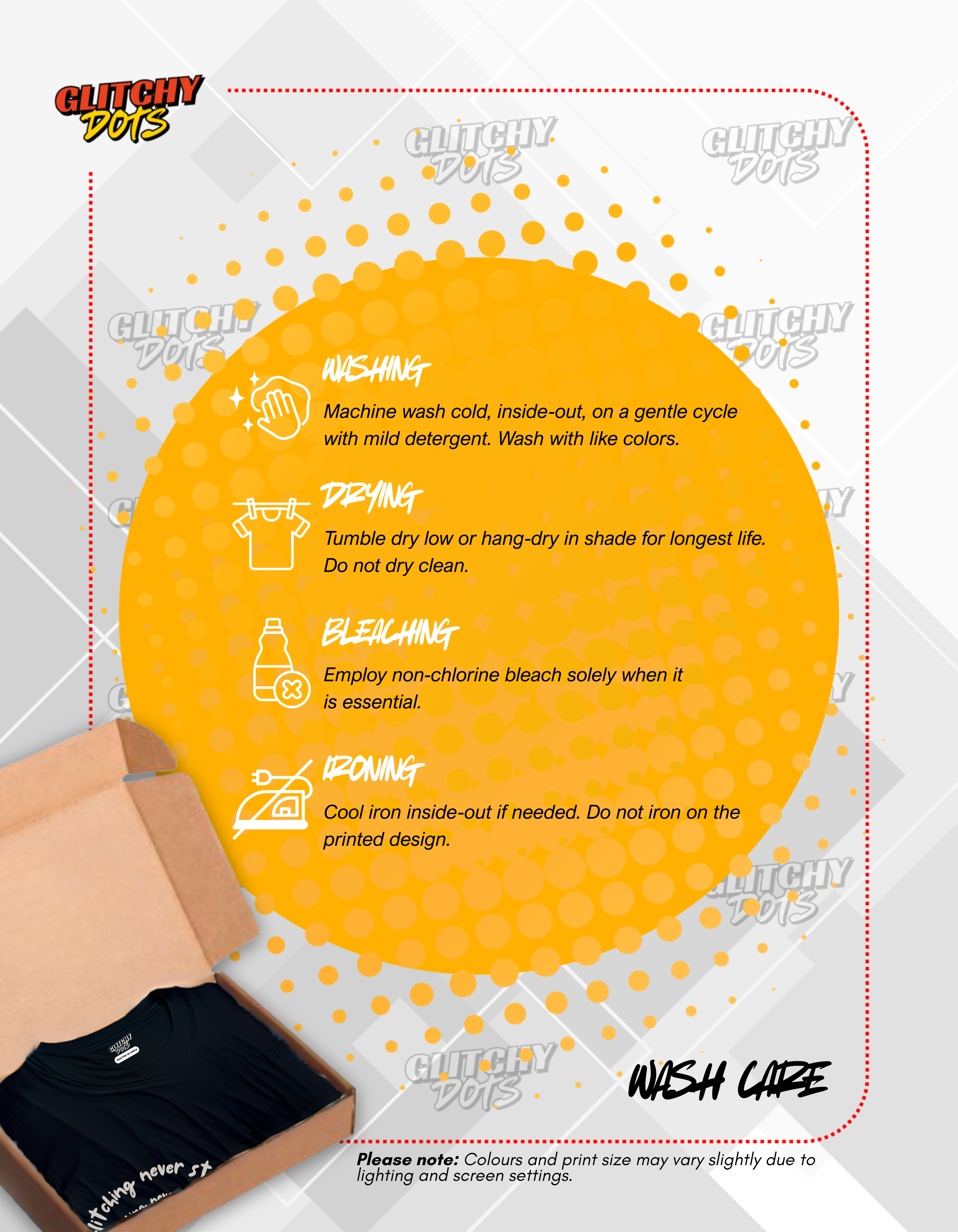 Never Stop Glitching Black T-Shirt