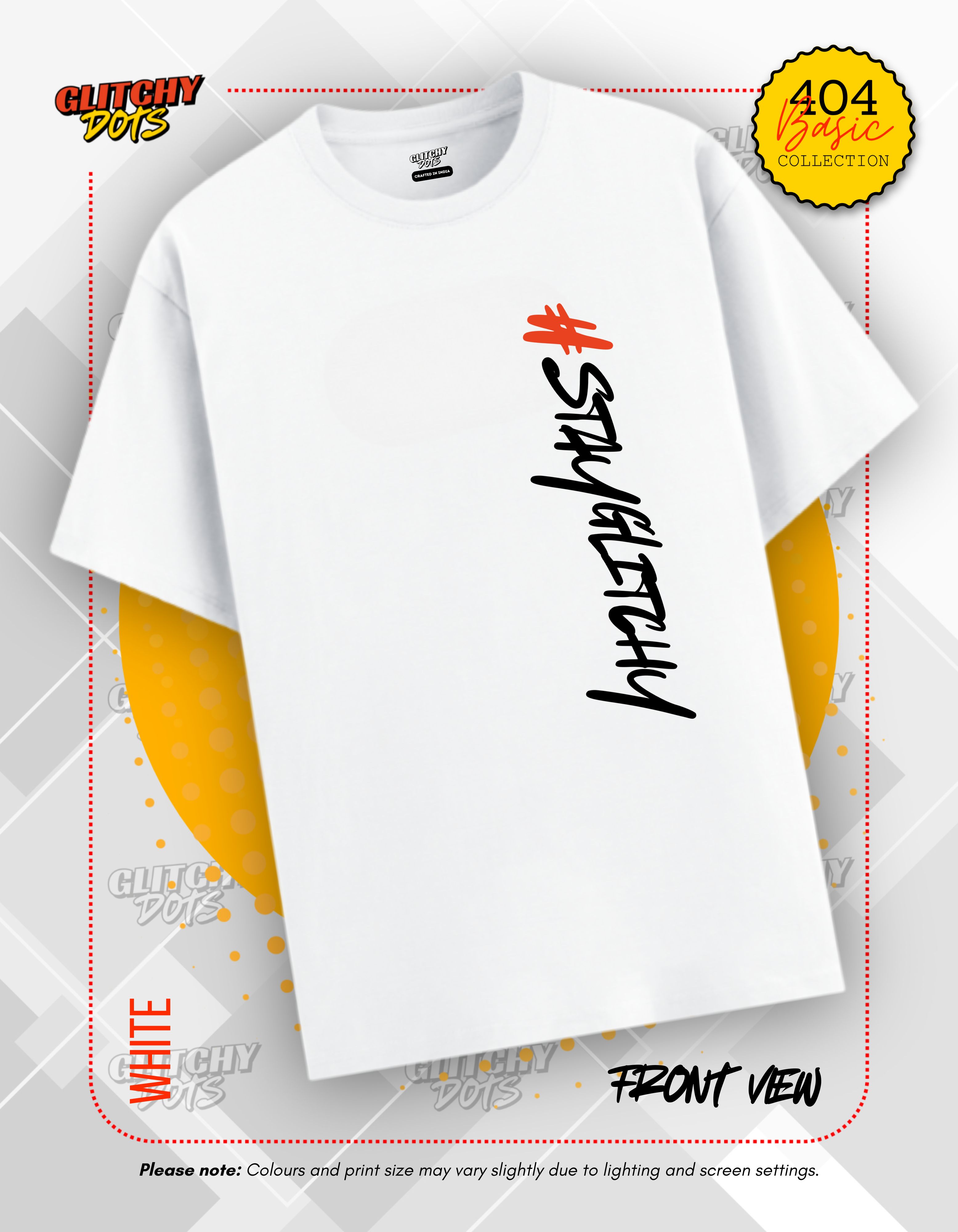 Stay Glitchy Casual Tee
