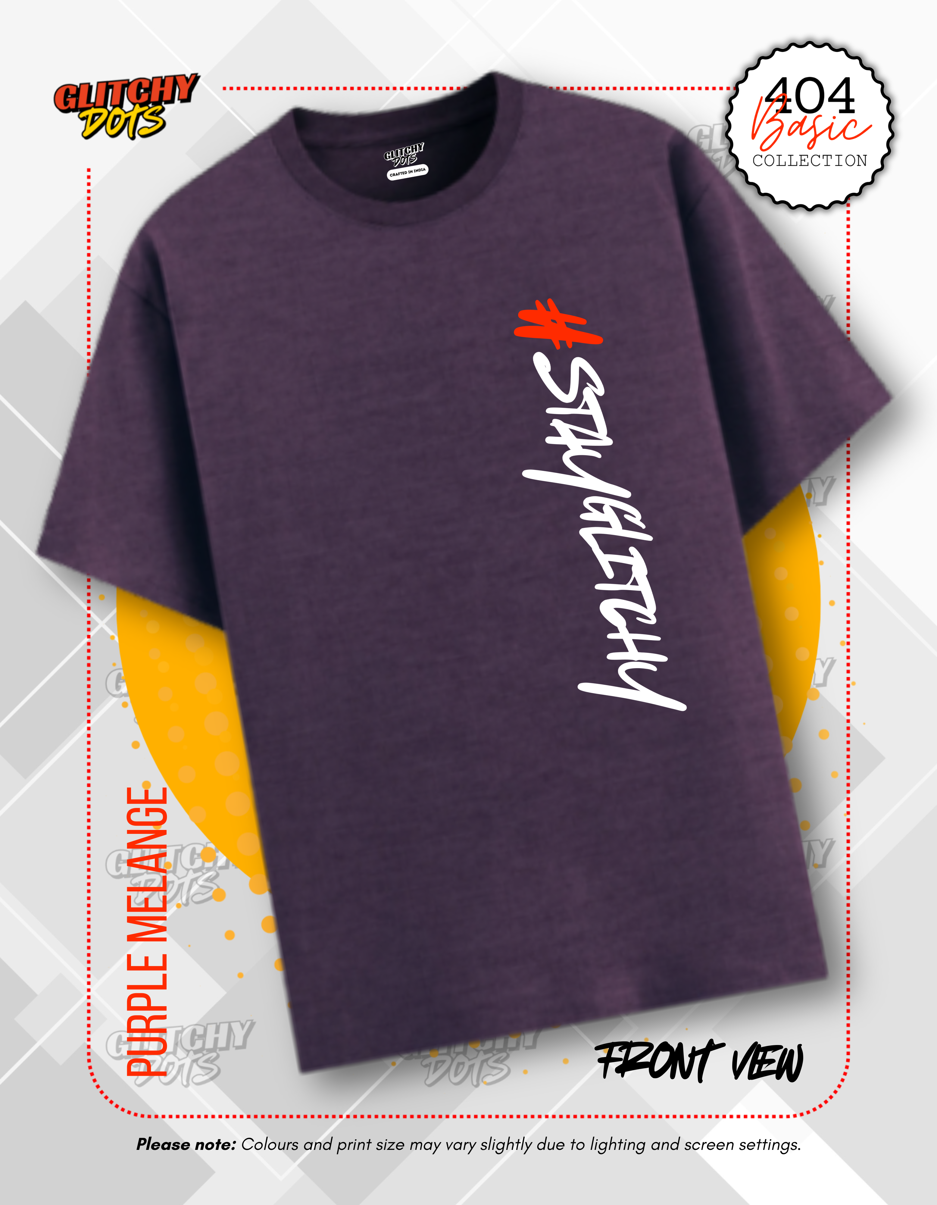 Stay Glitchy Casual Tee