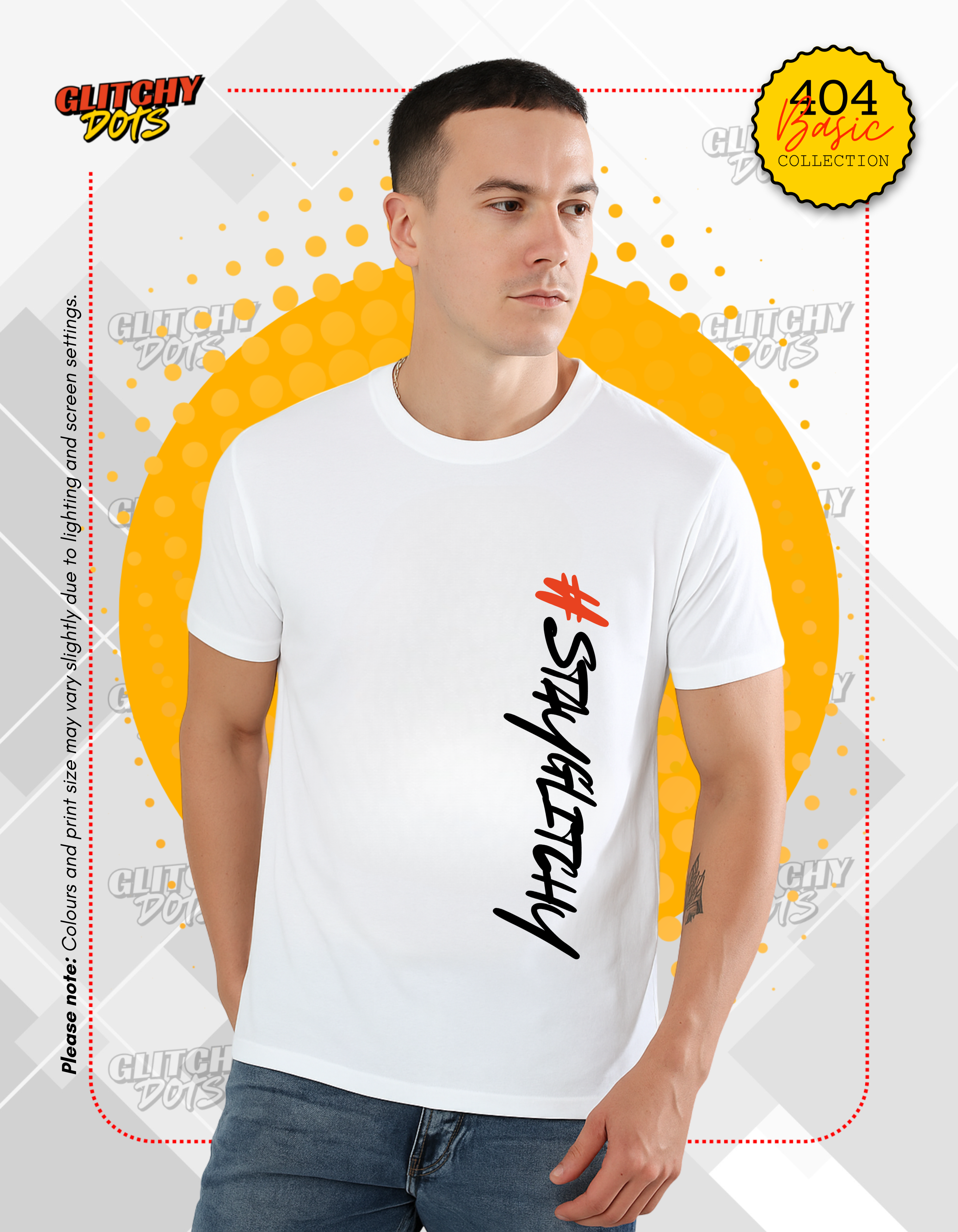 Stay Glitchy Casual Tee