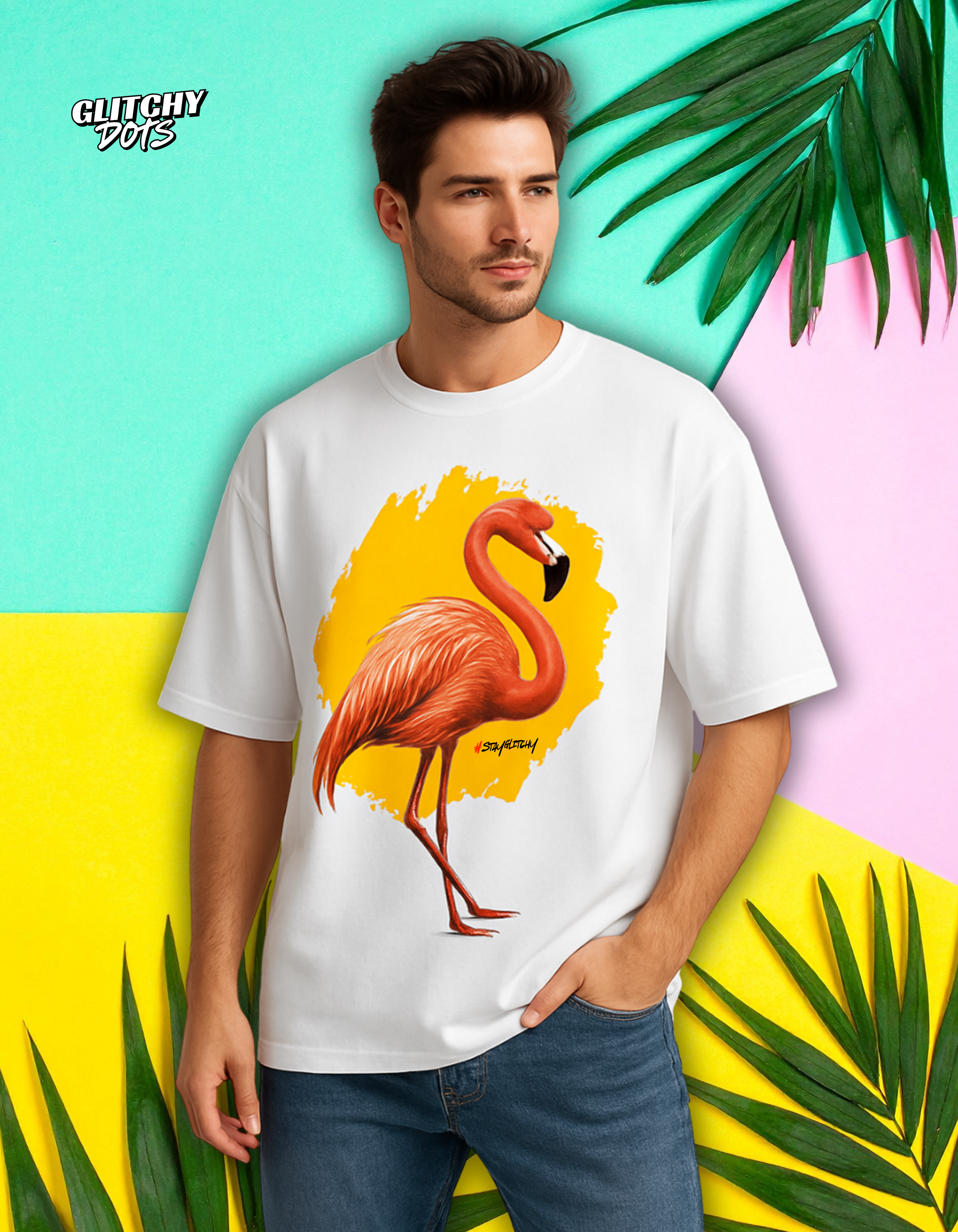 Flamingo Oversized T-Shirt