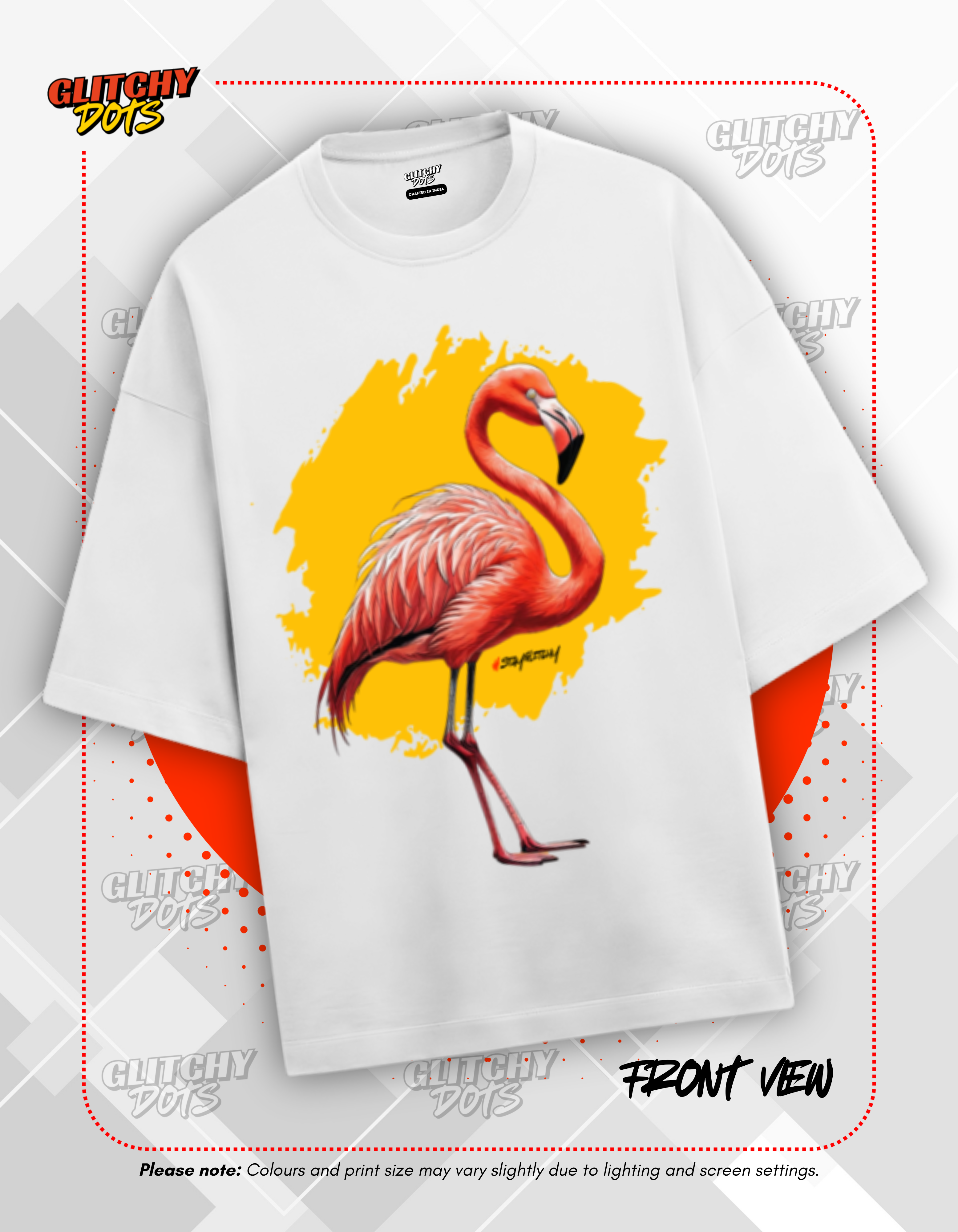 Flamingo Oversized T-Shirt