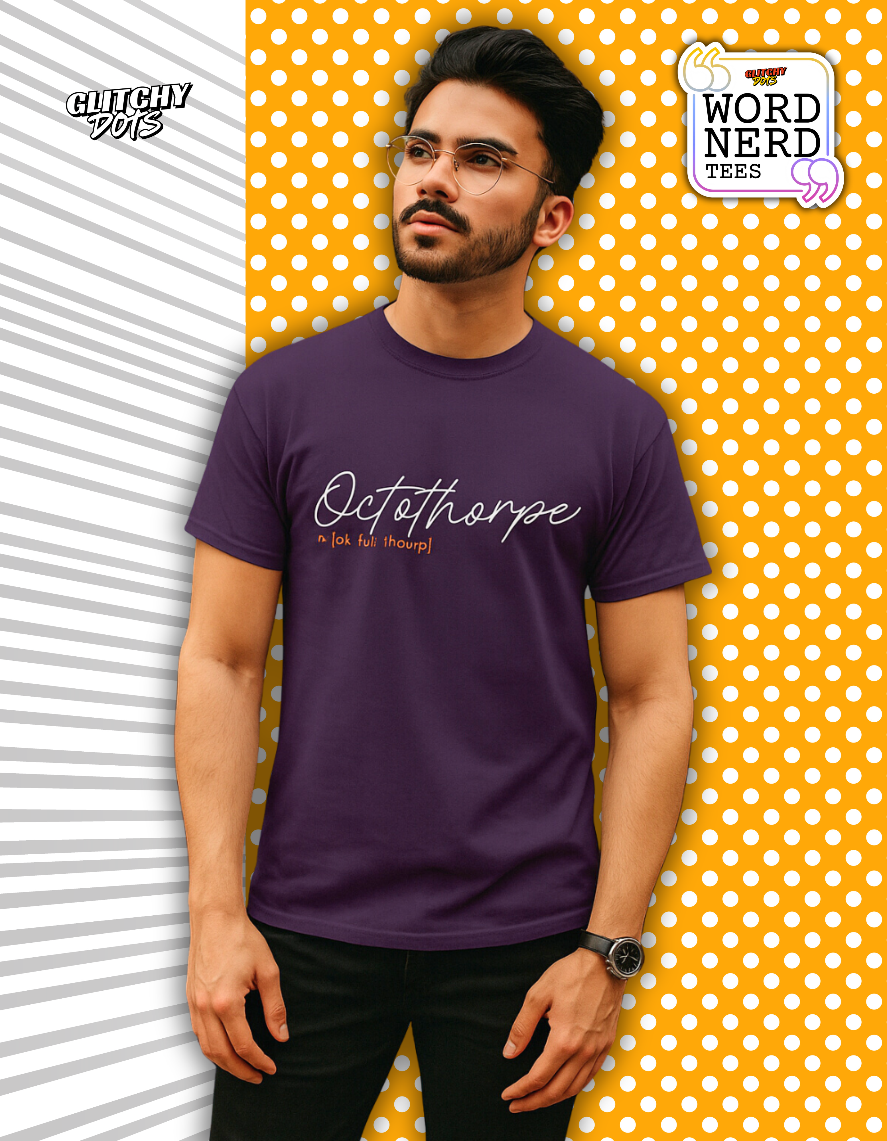 Octothorpe Daily Wear Nerdy Casual T-shirt