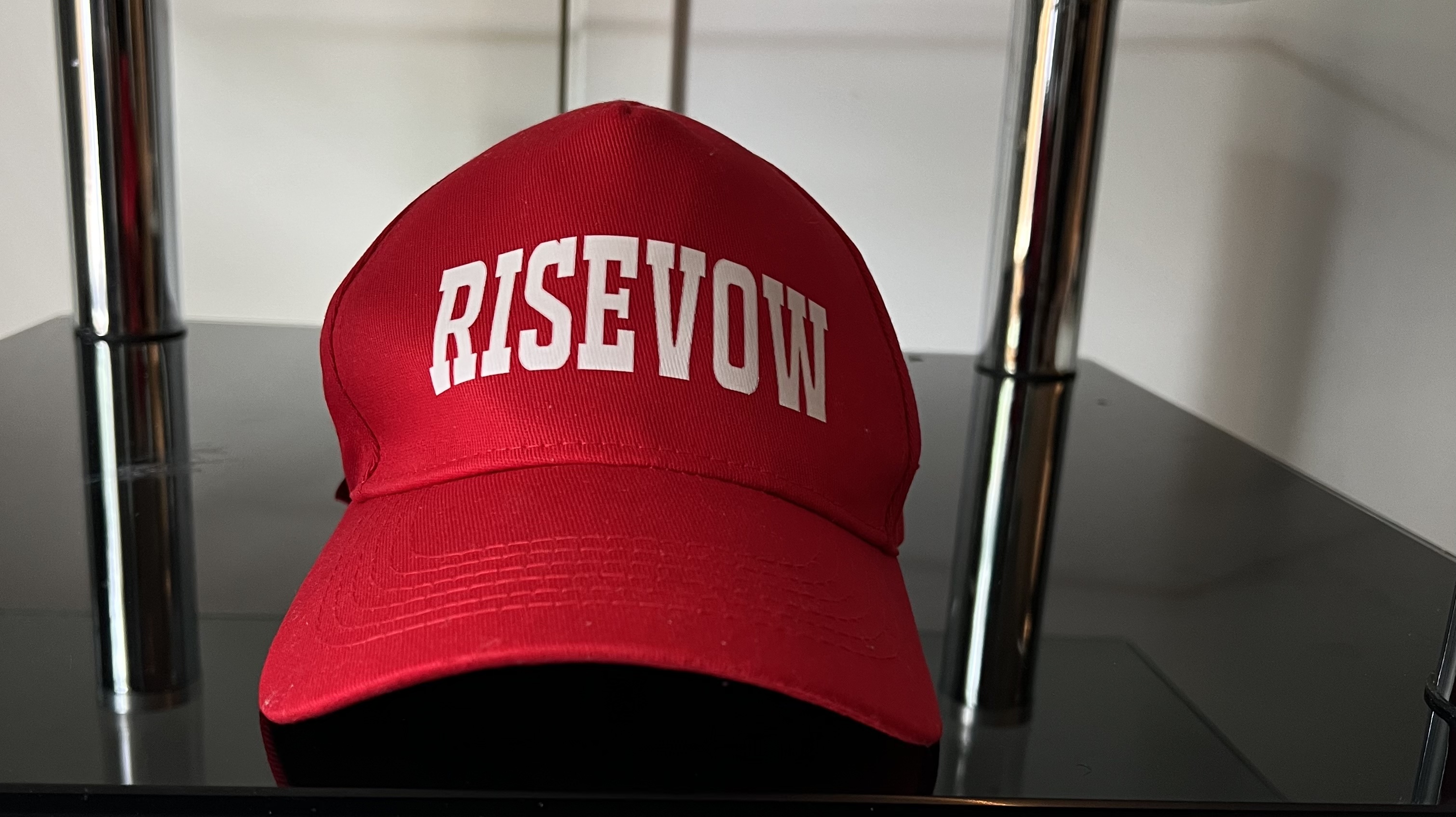 RISEVOW Red Baseball Cap