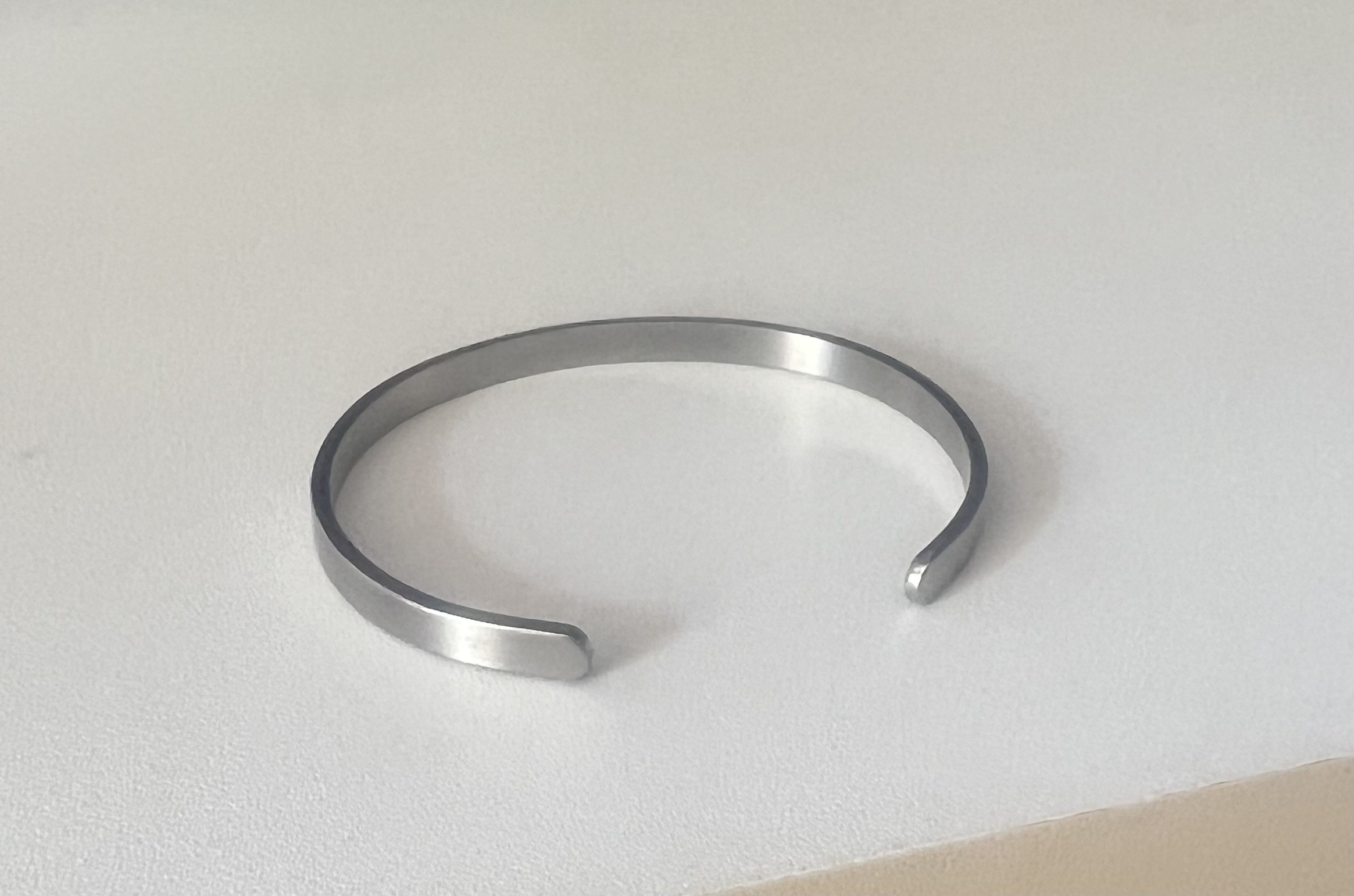 Risevow Engraved Stainless Steel Bracelet