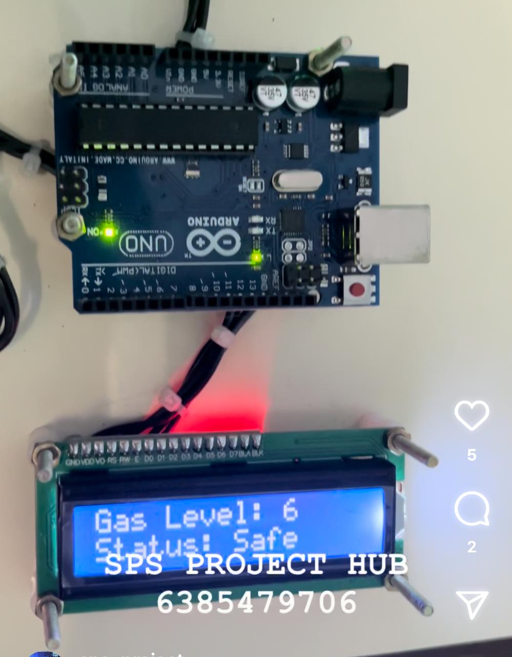 Smart Gas Leak Detection and Alert System Using Arduino