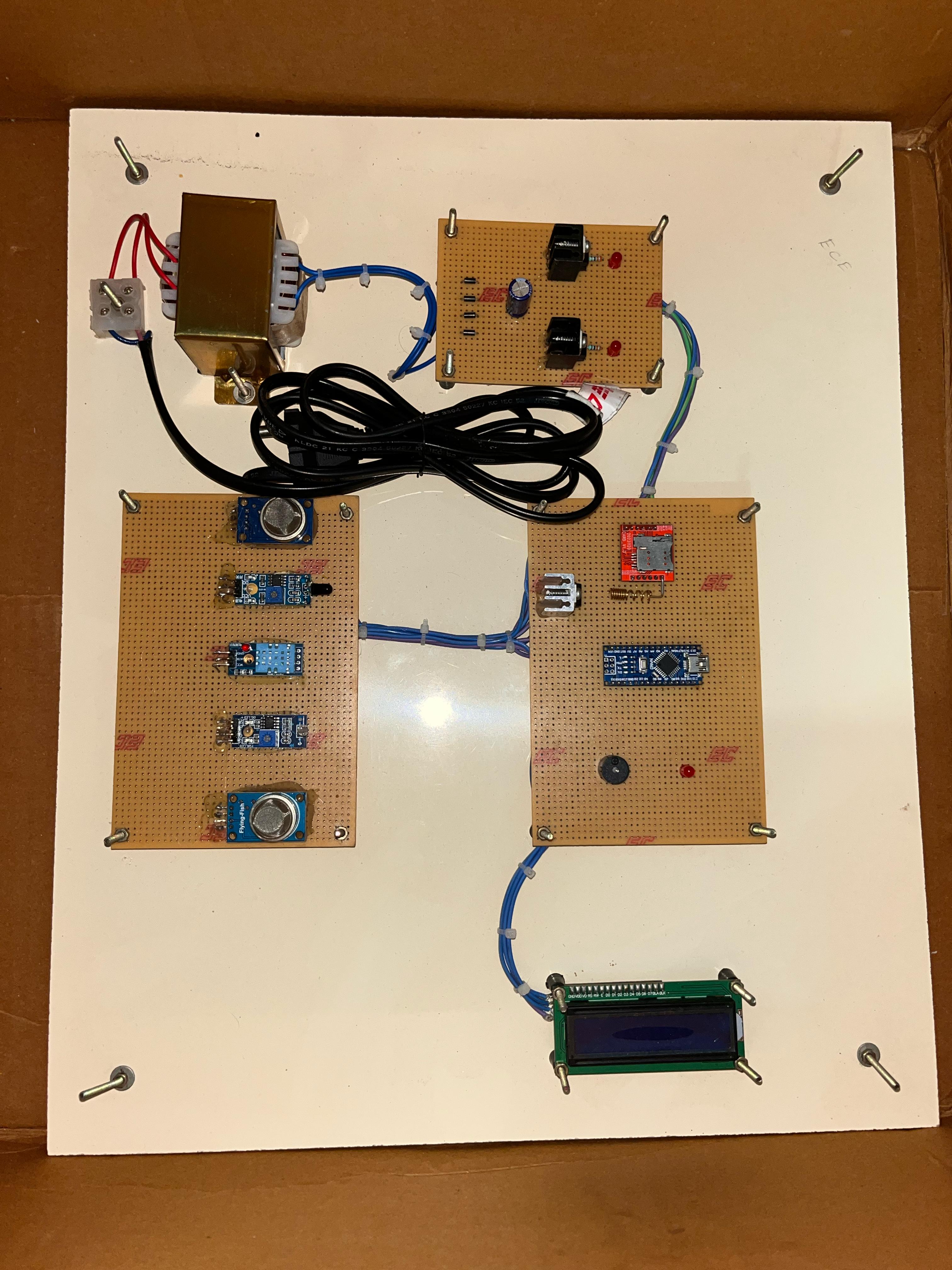 Multi-Parameter Industrial Monitoring System Using Arduino