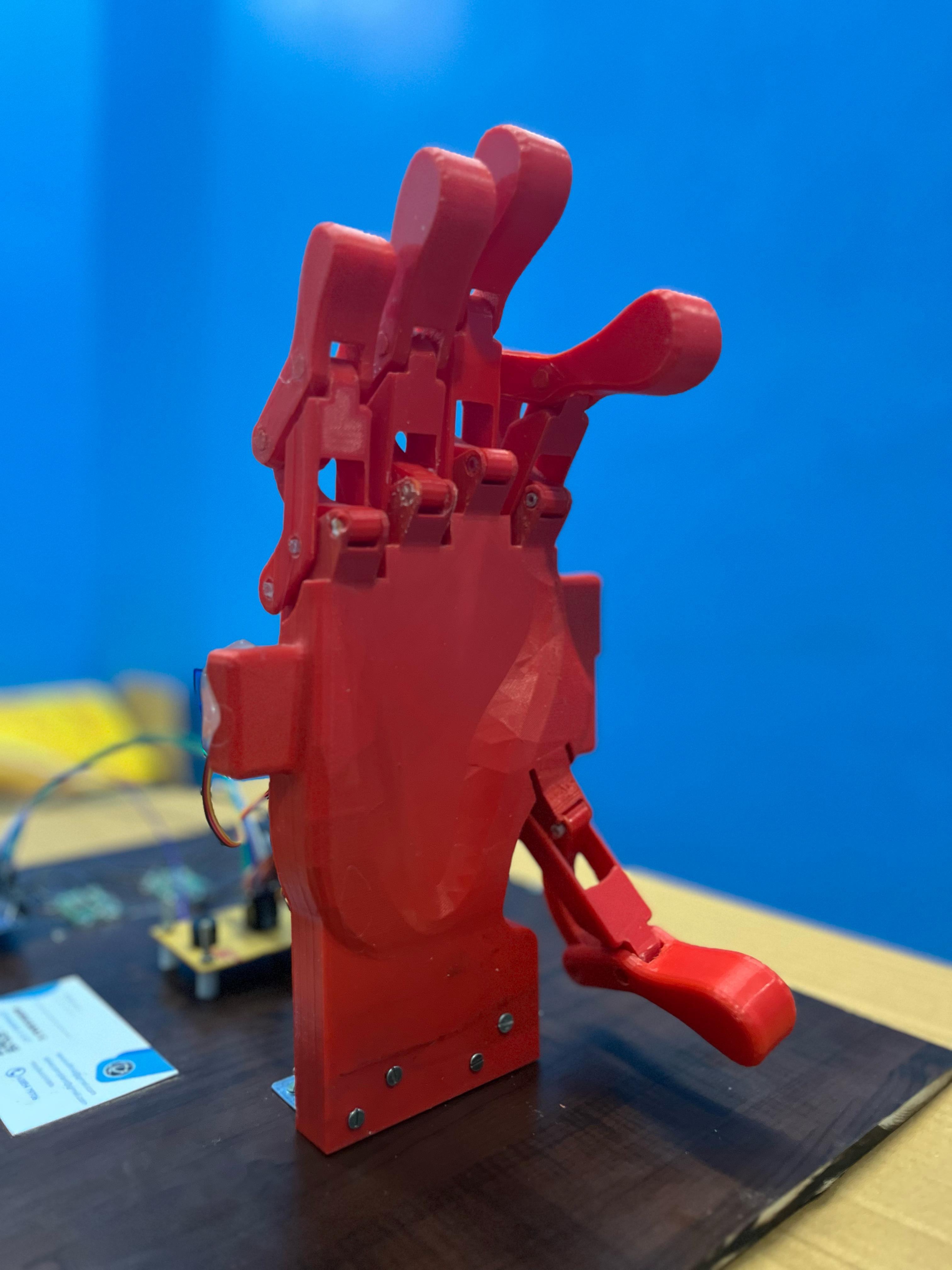 FlexiGrip: Multi-Gesture Robotic Hand with Expressive Motion