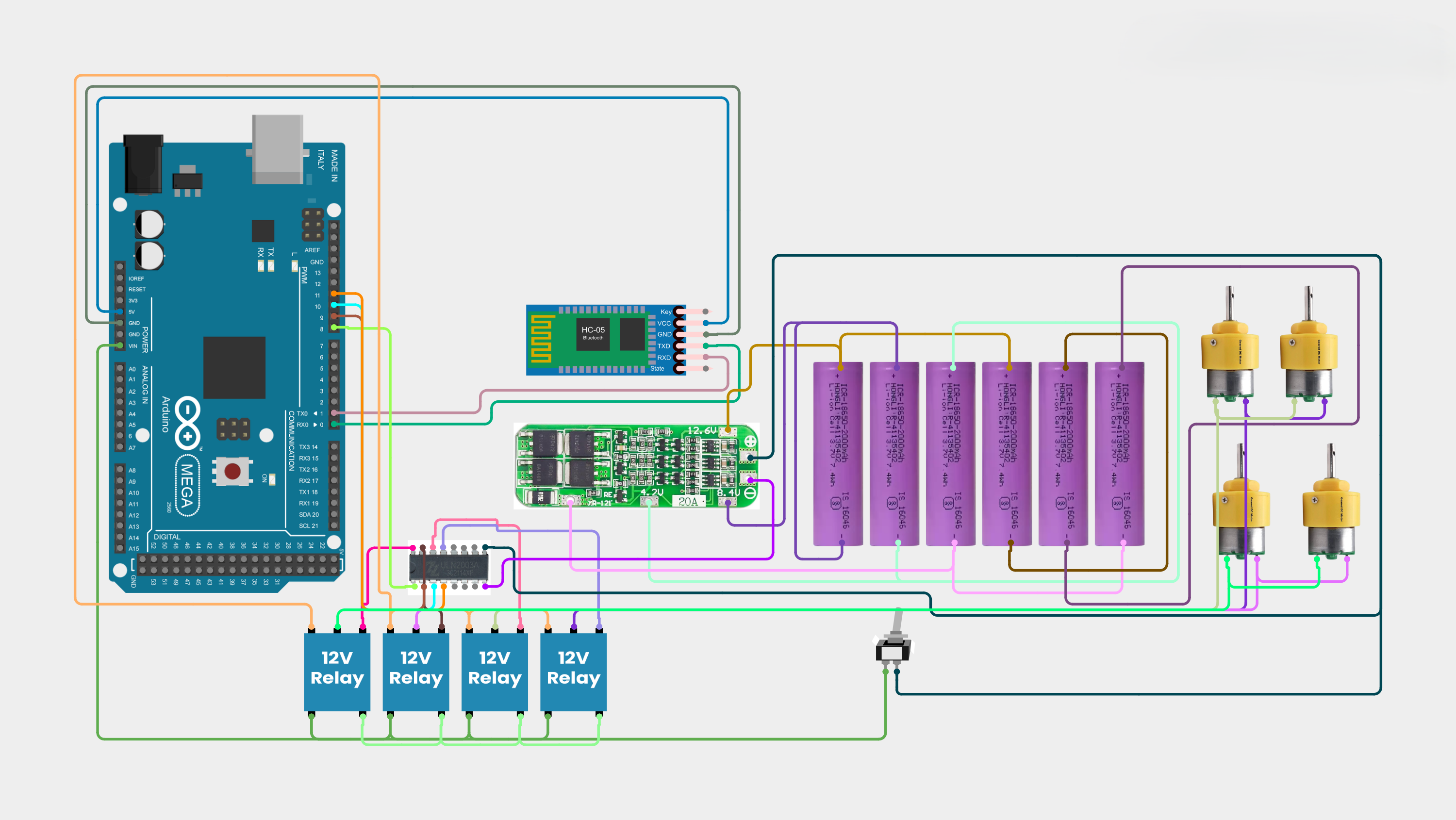 Affordable Smart Wheelchair Using Relay Module and Bluetooth Communication