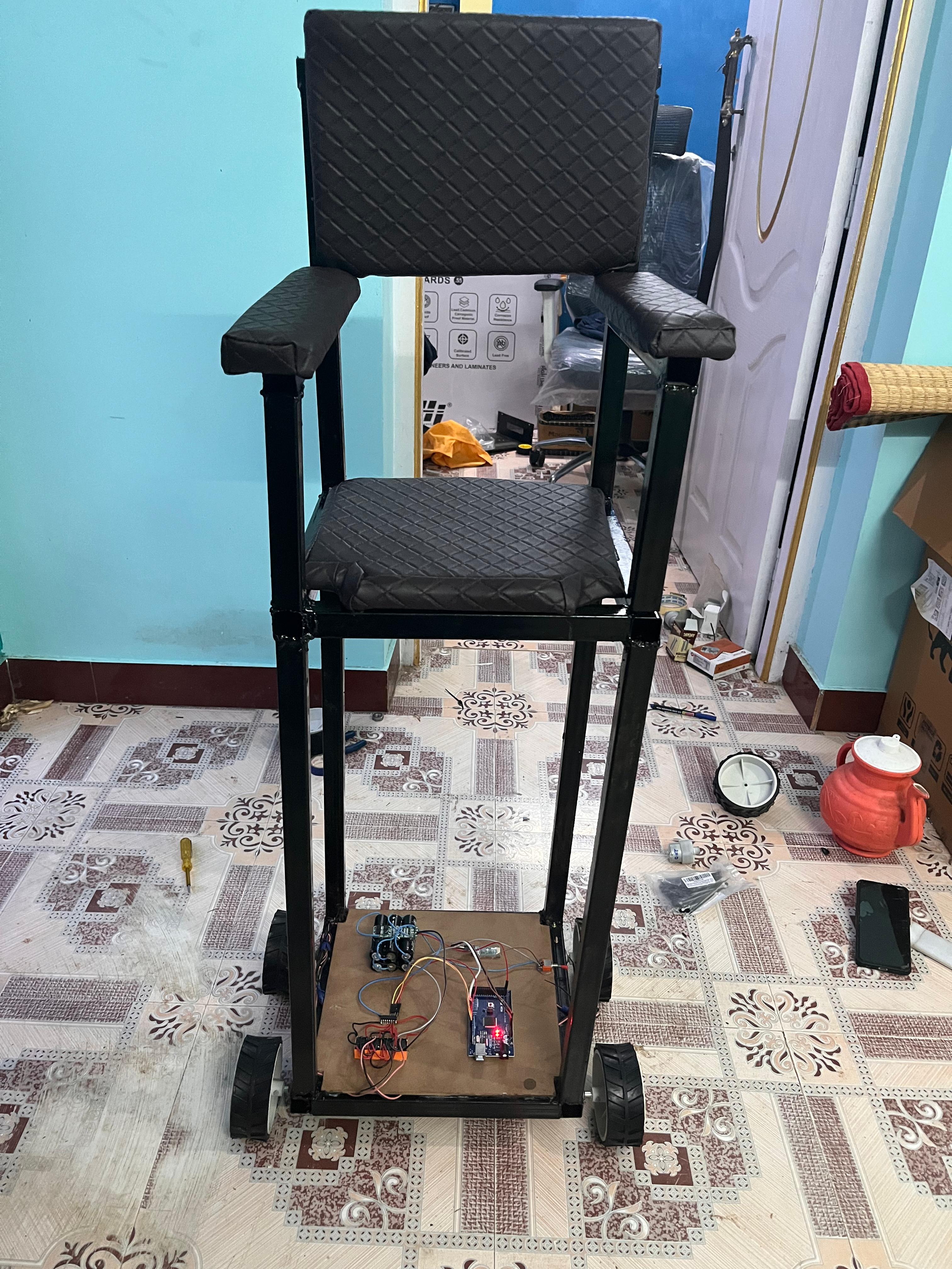 Affordable Smart Wheelchair Using Relay Module and Bluetooth Communication