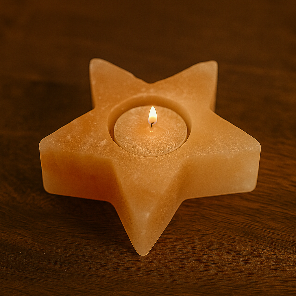 Star-Shaped Candle Holder