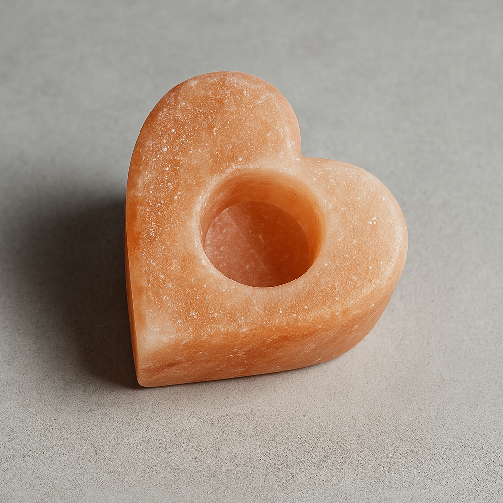 Heart-Shaped  Candle Holder