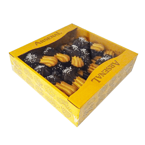 Arsenal - Exquisite Biscuits with Dark Decorated 450g