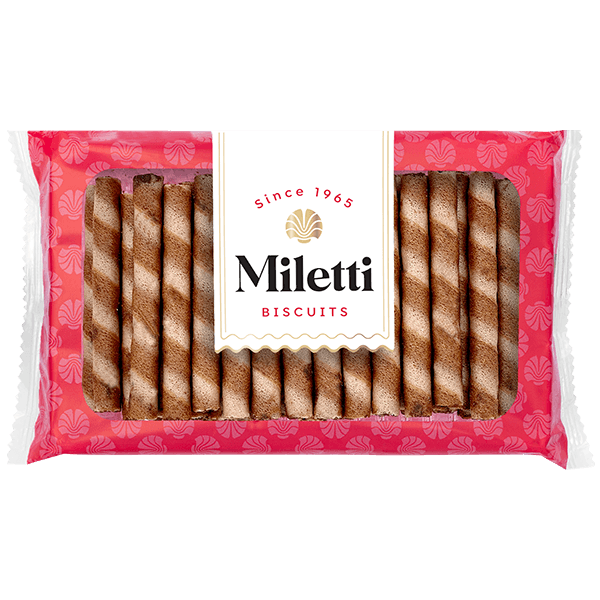 Dzukija - Wafer Tubes Miletti with Choco Filling 180g