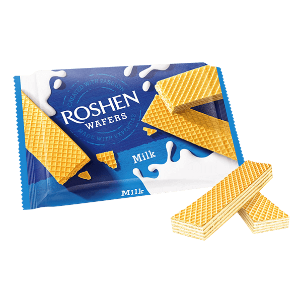 Roshen - Wafers Milk with Milk Filling 72g