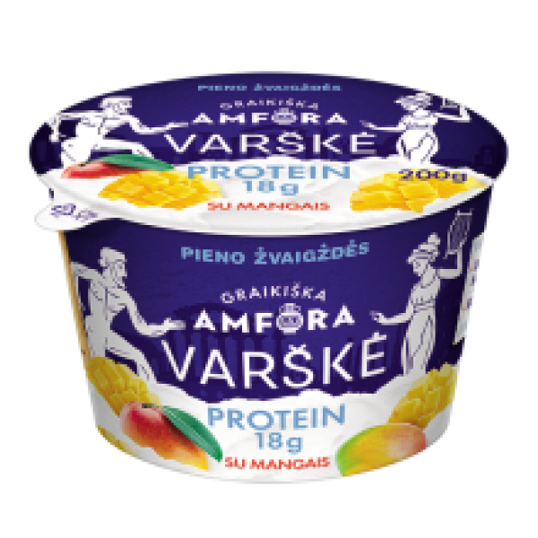 Greek Amfora Protein - Curd with Mango 200g
