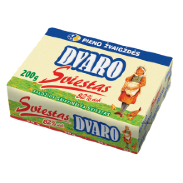Dvaro - Butter 82% Fat 200g