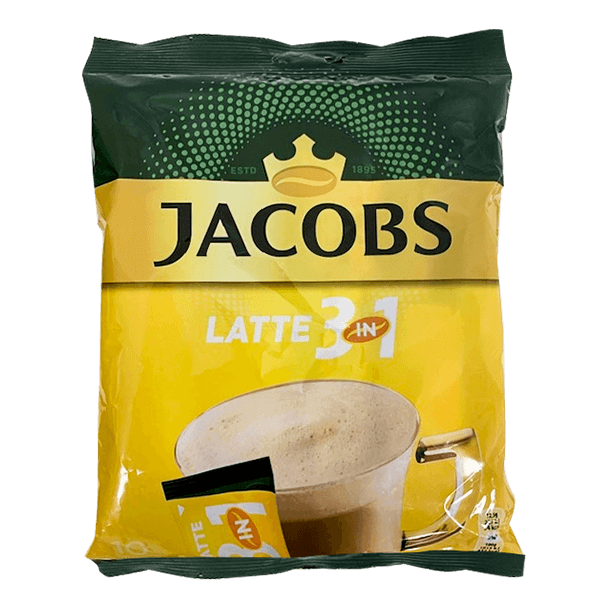 Jacobs - Latte Instant Coffee 10x12.5g