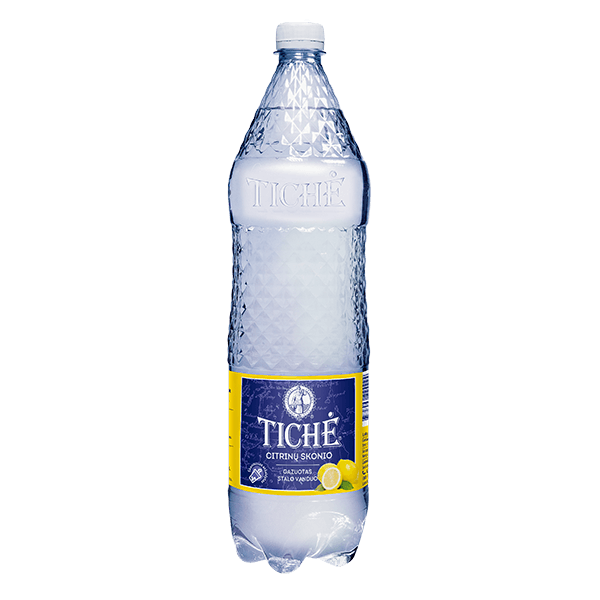 Tiche - Lemon Flavour Carbonated Mineral Water 1.5L
