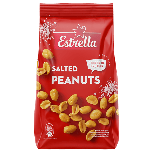 Estrella - Roasted Peanuts with Salt 240g