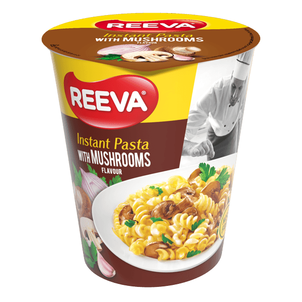 Reeva - Mushrooms Flavour Instant Pasta in Cup 70g