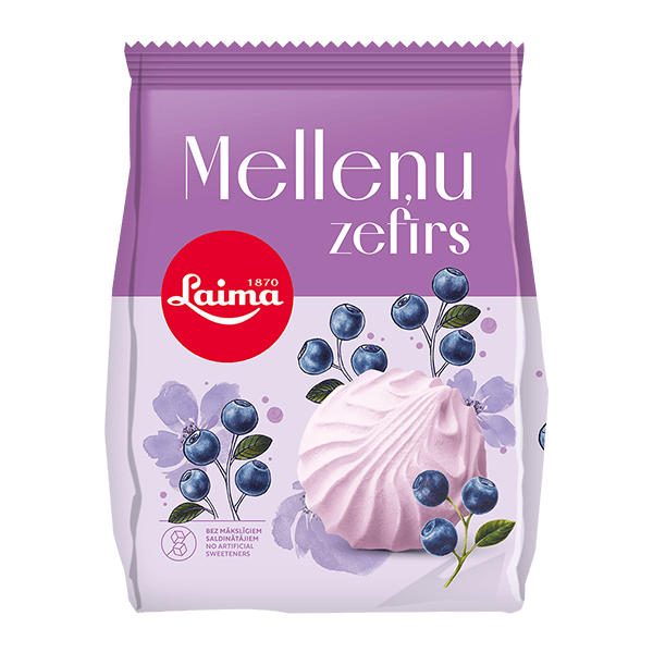 Laima - Blueberry Marshmallows Zephyr 200g