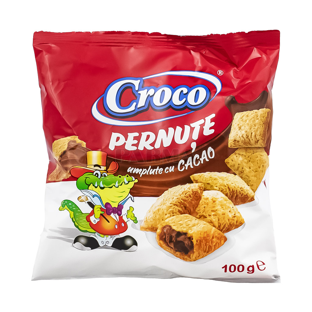 Croco - Cereal Pillows with Cocoa Filling 100g