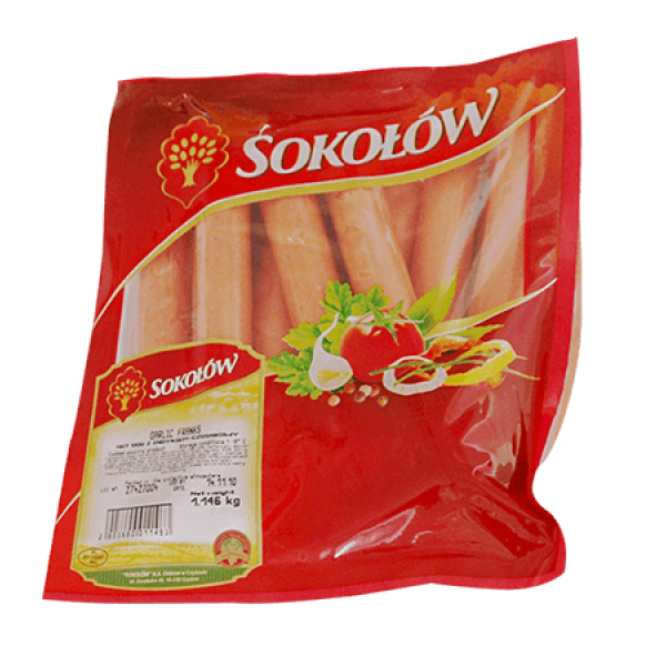 Sokolow - Garlic Franks kg (~1kg)
