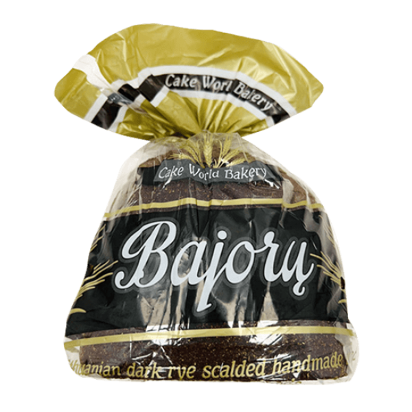 Cake World Bakery - Bajoru Dark Rye Bread 400g
