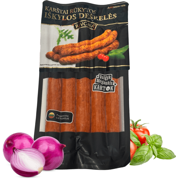 Rivona - Hot Smoked Sausages Iskylos 270g