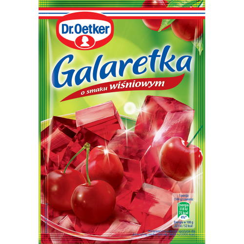 Dr.Oetker - Cherry Flavour Jelly 72g