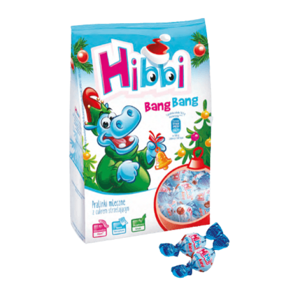 Milano - Hibbi Pralines Bang Bang Milk Chocolate 170g