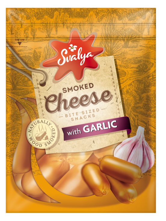 Svalia - Classic Cheese Snack with Garlic 75g