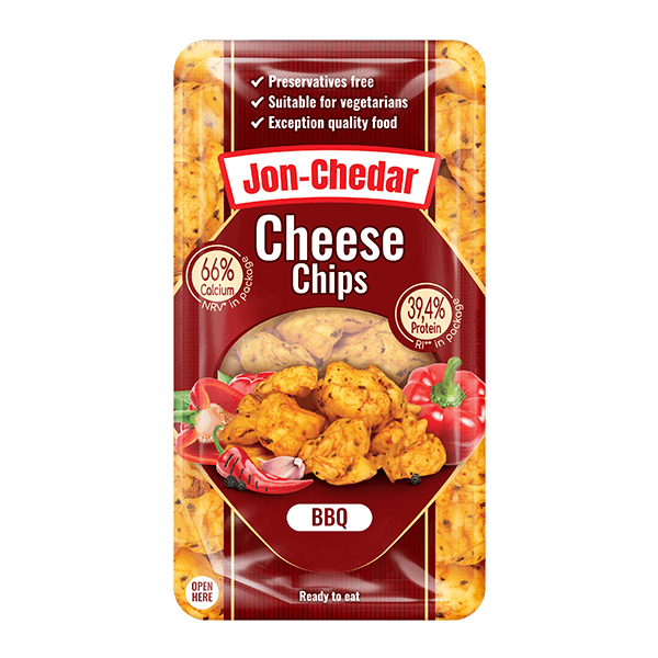 Zemaitijos - Jon Chedar BBQ Cheddar Cheese Snack 50% 80g