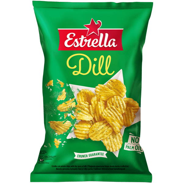 Estrella - Dill Flavour Crisps 130g