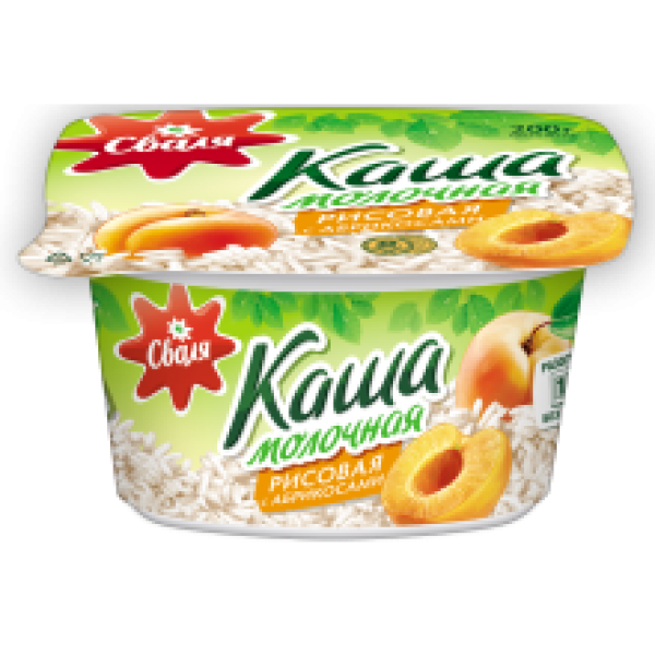 Svalia - Rice Porridge with Apricot 200g