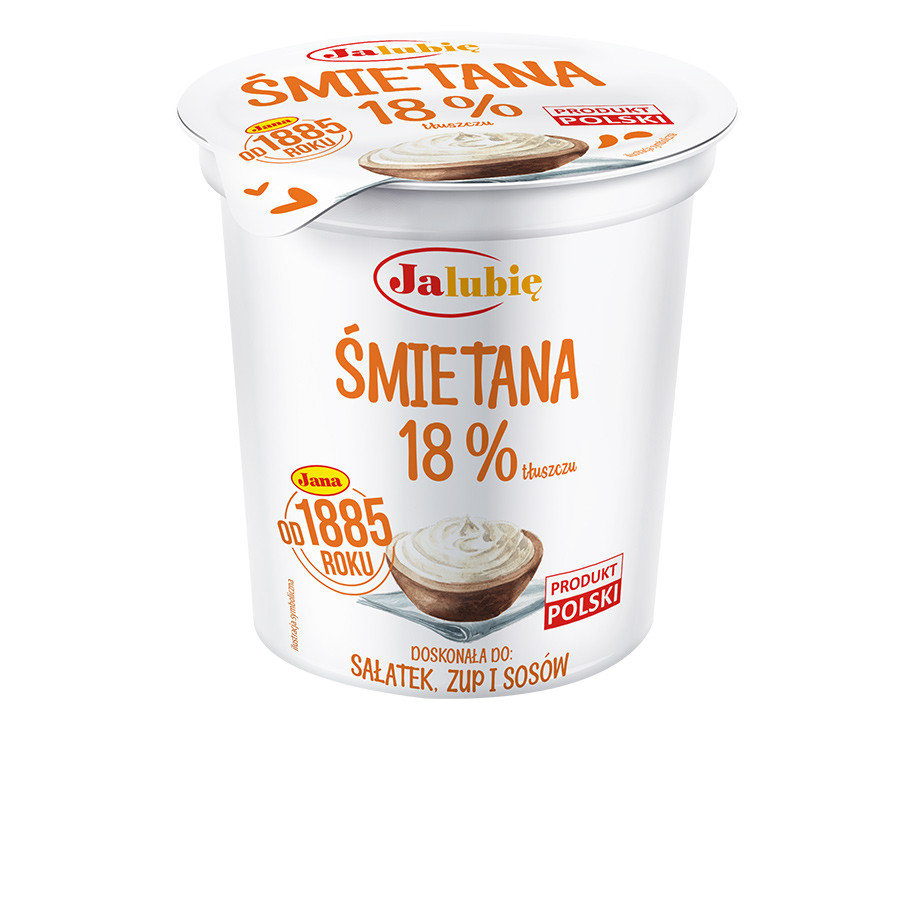 Jana - Sour Cream 18% Fat 400g