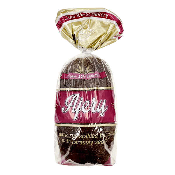 Cake World Bakery - Ajeru Dark Rye Bread 800g