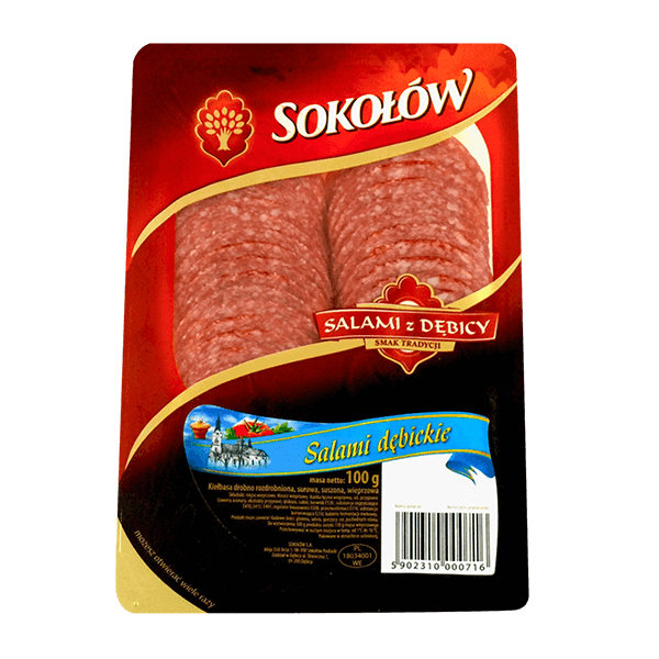 Sokolow - Debickie Sliced Salami 100g