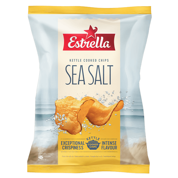 Estrella - Kettle Potato Crisps Salted 120g