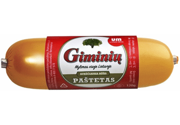 Utenos Mesa - Giminiu Pate 120g