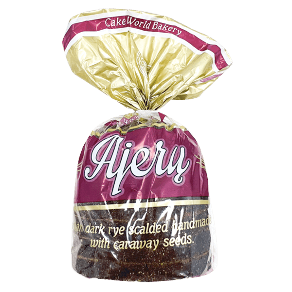 Cake World Bakery - Ajeru Dark Rye Bread 400g